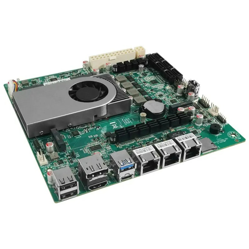 Nas Motherboard N100 6 Sata - N150 NAS ana bilgisayarı SATA anakart