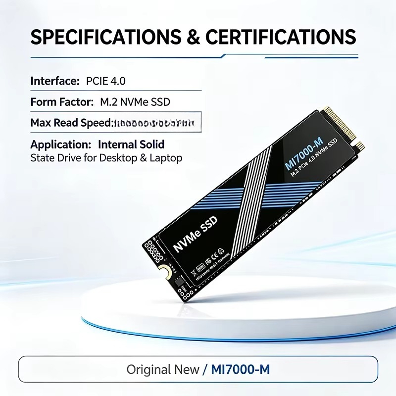 MI7000M M.2 NVMe PCIe 4.0 Dahi - M.2 Nvme 4Tb Pcie 4.0 Ssd incelemesi ve fiyatı