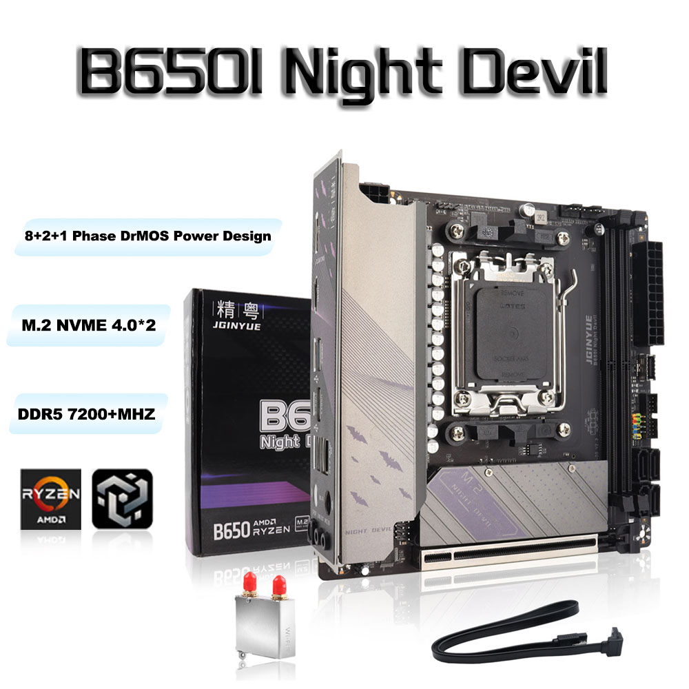 JGINYUE B650 ITX Anakart DDR5  - B650 Itx Motherboard Wifi incelemesi ve fiyatı