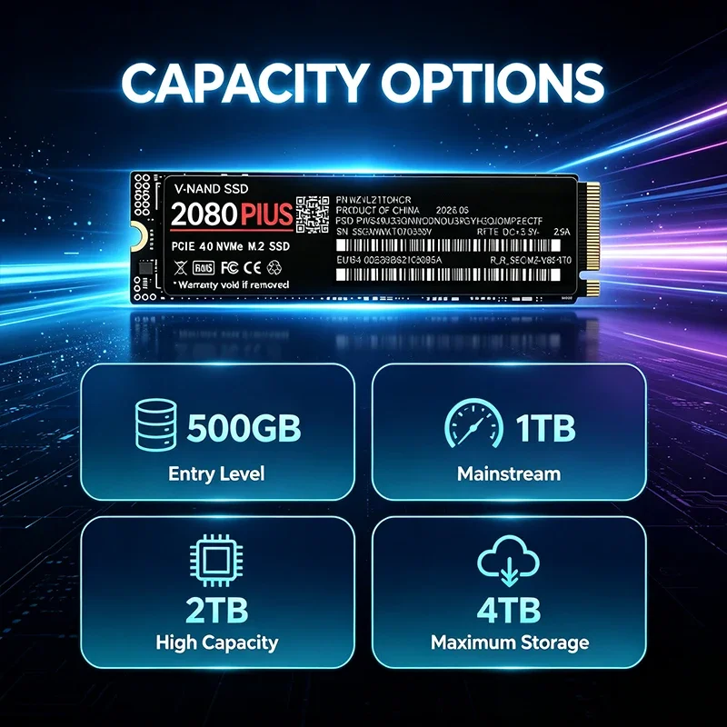 M.2 NVMe PCIe 4.0 SSD 2080 PLU - M.2 Nvme 4Tb Pcie 4.0 Ssd incelemesi ve fiyatı